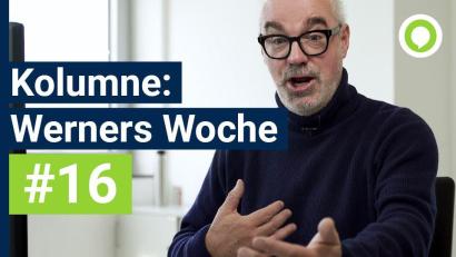 Bild: Christian Gold 
Frank Werner kommentiert die Themen der Woche.