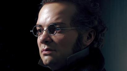 Bild: Hadi Karimi/exb
Darstellung Schuberts im Kammerspiel.