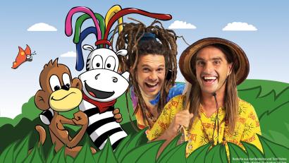 Bild: mitCredits/exb
Ein Riesenspaß für Kinder wird das Konzert von Rodscha und Tom.