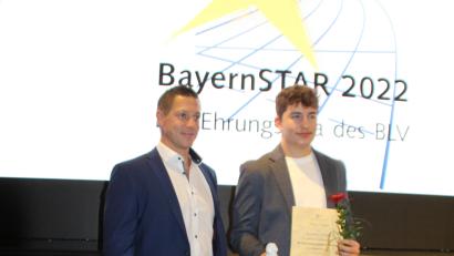Bild: Karin Müller-Popp/exb
Benedikt Müller (rechts) mit Heim- und Stützpunkttrainer Stephan Seeck