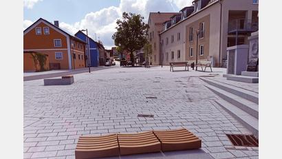 Archivbild: gz
Rund um den Tillyplatz soll die Freiflächengestaltung weitergehen.