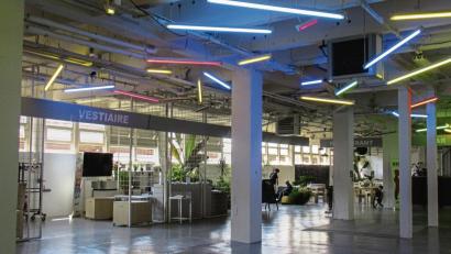 Bild: Sabine Glaubitz/dpa
Früher wurde im Tripostal Post sortiert, heute ist es ein Ort der Kunst.