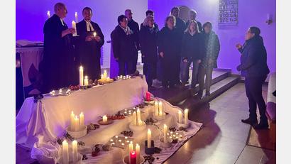 Bild: wku
Die Nacht der Lichter in der Auferstehungskirche hatte eine stimmungsvolle Atmosphäre