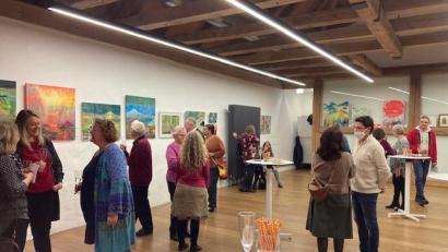 Bild: Regina Kiermaier/exb
Die Werke von Künstlerin Eva Stetter gibt es jetzt im Vulkanerlebnis in Parkstein zu sehen.