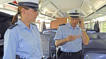 Symbolbild: Bundespolizei/exb
Kontrollen gab es am Montag in Zügen von Tschechien nach Bayern.