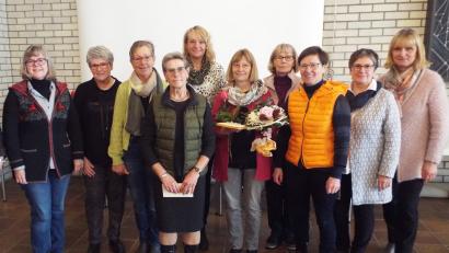 Bild: e
An der Spitze des Kümmersbrucker Frauenbunds steht nun Gabi Matulla (Fünfte von rechts).