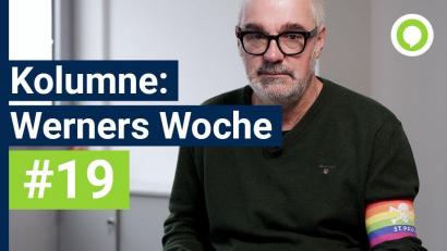 Bild: Christian Gold 
Frank Werner kommentiert die Themen der Woche.