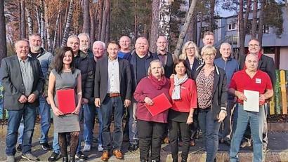 Bild: Dagmar Nachtigall/exb
Das sind die Geehrten des SPD-Ortsvereins Weiden-West/Vorderer Rehbühl.