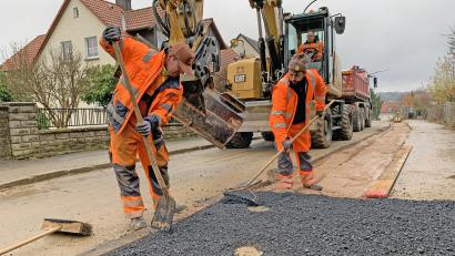 Bild: Gabi Schönberger
Auf einer Länge von insgesamt 225 Metern wird die Straße „Am Rumpler“ in Neustadt/WN saniert.