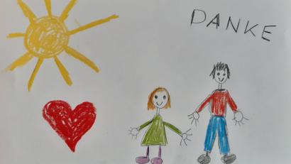 Symbolbild: privat
In all den Jahren bedankten sich immer wieder Kinder mit einem selbstgemalten Bild für die Unterstützung aus der Spendenaktion "Bürger helfen Bürgern" der Stadt Windischeschenbach.