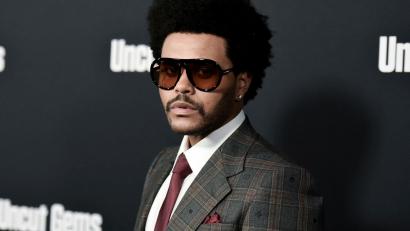 Bild: Richard Shotwell/Invision/AP/dpa/Archiv
Der kanadische R&B-Popstar The Weeknd besucht die LA-Premiere von "Uncut Gems".