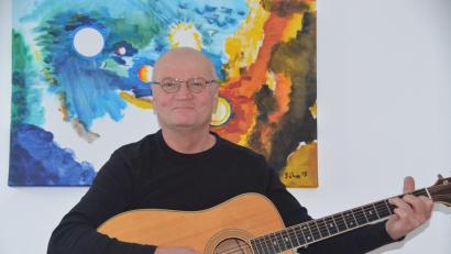 Bild: Matthias Maria Böhm/exb
Matthias Maria Böhm, Künstler und Musiker, stellt im ACC aus.