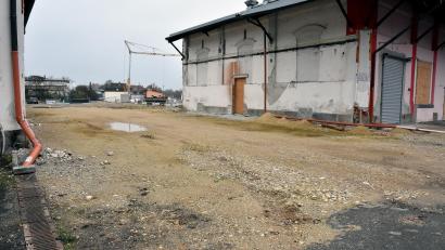 Bild: Stephan Huber
Das ehemalige Schlachthof-Areal in Amberg: Die Blockhelden haben bei der Stadt Amberg angekündigt, im Herbst 2023 mit dem Bau der Boulderhalle beginnen zu wollen.