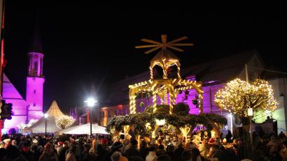 Bild: stg
Reges Treiben herrschte am Freitagabend beim Candlelight-Shopping in Kemnath