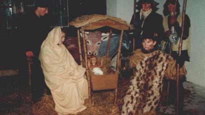 Archivbild: sh
Ein Bild von einer früheren Waldweihnacht am Buchberg: Nach zweijähriger Corona-Pause gibt es sie heuer wieder.