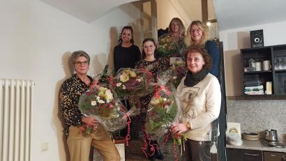 Bild: Stadt Waldershof/exb
Ehrungen und Verabschiedungen standen in der Stadtverwaltung Waldershof an. Im Bild (von links) Martina Egert, Bürgermeisterin Margit Bayer, Marita Ott, Roswitha Buchwald, Alexandra Serfling und Lydia Zucker.