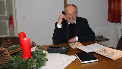 Bild: ads
Mit viel Herzblut wirkt Pfarrer Ludwig Gradl als Priester und Seelsorger seit 1. September 2009 in der Pfarrei Hl. Dreifaltigkeit Amberg, die 2023 ihr 100-jähriges Bestehen feiert.