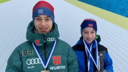 Bild: Uschold/exb
Tobias Loos (links) und Lukas Loos waren in Ruhpolding erfolgreich.