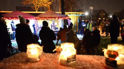 Bild: Kunz
Die Siedlergemeinschaft Krumme Äcker feiert Siedlerweihnacht.