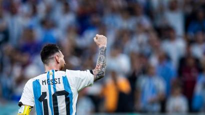 Bild: Tom Weller/dpa
Argentiniens Superstar Lionel Messi ist nun alleiniger WM-Rekordspieler.