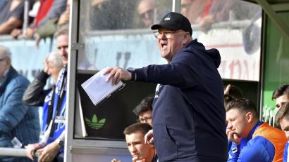 Archivbild: Hubert Ziegler
Rüdiger Fuhrmann (rechts) ist als Trainer der SpVgg SV Weiden zurückgetreten.