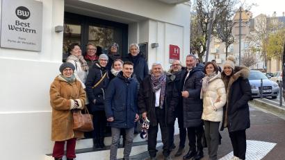 Bild: Claudia Völlink, Amt für Kultur, Stadtgeschichte und Tourismus/exb
Nach einer coronabedingten Pause ist nun endlich wieder ein Besuch in der französischen Partnerstadt Issy-les-Moulineaux möglich.