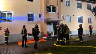 Bild: Feuerwehr Bad Alexandersbad/exb
Nach dem Notruf war das erste Fahrzeug der Bad Alexandersbader Feuerwehr nach sieben Minuten am Brandort.