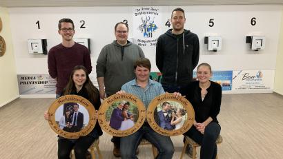 Bild: gi
Drei Hochzeitscheiben gab es beim Schützenverein Gebhardsreuth-Grub-Isgier zu gewinnen