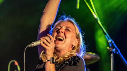 Bild: Martin Gruber
Sängerin Lena Hiltel und die Band Fundamental Soul Thunder können wieder durchstarten. Wenn auch mit etwas Verspätung.