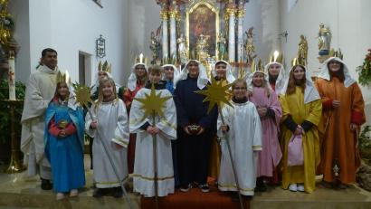 Bild: bk
Sternsinger aus beiden Konfessionen engagierten sich für notleidende Kinder.