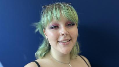 Bild: scm
Die 22-Jährige möchte sich offen zeigen und später, wenn sie Lehrer:in ist, ein Vorbild für ihre Schüler:innen sein.