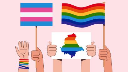 Bild: Marina Grube/ Bild: Katsyarina - Adobe Stock
Die Volontär:innen von Oberpfalz-Medien widmen sich in ihrem neuen Projekt "Zeit für Pride" der Frage: Wie bunt ist die Oberpfalz?