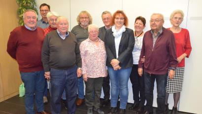 Bild: Kunz
Die neugewählte Vorstandschaft der Selbsthilfegruppe Schlaganfallbetroffene.