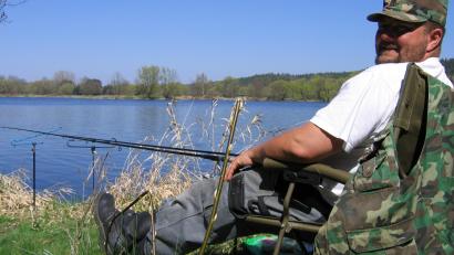 Archivbild: Kunz
Die Angler des Fischereivereins Weiden fühlen sich vom Fischotter bedroht. .