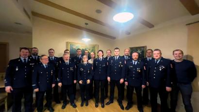 Bild: Norbert Friedl/exb
Bei der Jahreshauptversammlung wählten die Mitglieder der Feuerwehr Oberköblitz einen neuen Verwaltungsrat.