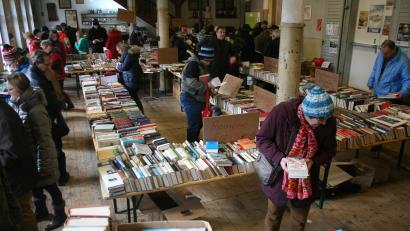 Archivbild: cog
Der Bücherflohmarkt in der historischen Druckerei Seidel in Sulzbach-Rosenberg erfährt zum Lichtmessmarkt eine Neuauflage.