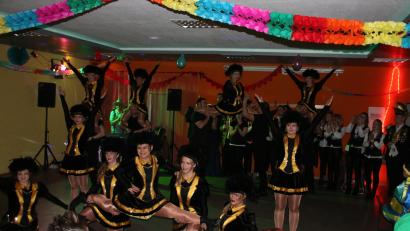 Bild: sne
Der PFV sorgte mit Prinzengarde, Männerballett und Showtanzensemble für Stimmung beim SC-Ball in Schwarzenbach.