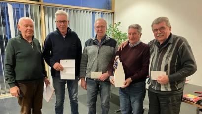 Bild: Karin Neugirg /exb
Auf dem Bild von links: Georg Kammerer, Werner Holl, Zitzmann Ernst, Weiß Bernhard, Lang Karl.