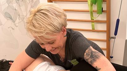 Bild: u
Physiotherapeutin Ramona Frauendorfer hat trotz Corona ein großes Bauprojekt gewagt.