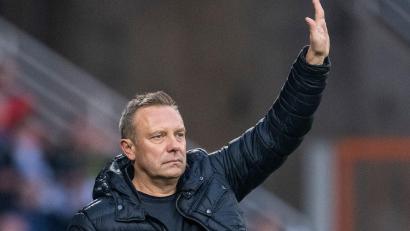Bild: David Inderlied/dpa
Muss als Trainer von 1899 Hoffenheim gehen: André Breitenreiter.
