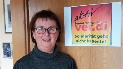Bild: Manfred Haberzeth/exb
Waltraud Haberkorn aus Windischeschenbach wurde in den Verdi-Landesvorstand der Senioren gewählt.