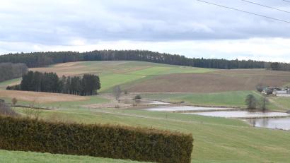 Bild: gf
Auf einer Anhöhe nordöstlich von Gebenbach planen Herbert Schmidt und Markus Rösch eine Windkraftanlage mit fast 170 Metern Nabenhöhe. Einem Antrag auf Vorbescheid erteilt der Gebenbacher Gemeinderat das gemeindliche Einvernehmen.