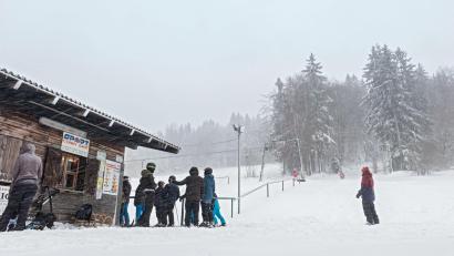 Archivbild: dtr
Die 350 Meter lange Abfahrt über 120 Höhenmeter war bei Skifahrern aus der ganzen Region beliebt.