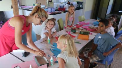 Bild: Kunz
Bei Ferienaktionen, wie hier im Jugendzentrum, werden Kinder betreut.