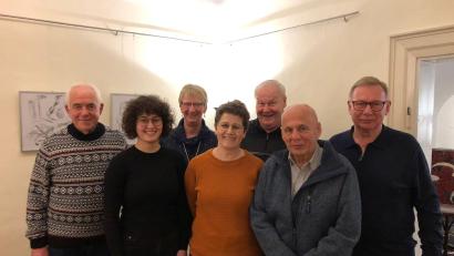 Bild: Messer/exb
Neuwahlen standen bei der Jahreshauptversammlung des Bierclubs auf der Tagesordnung. Das Bild zeigt den neuen Vorstand.