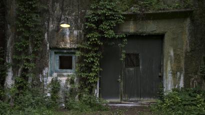 Bild: Lars Horn/Baghuset und Nordjyske Museer/dpa
Erbaut während des Kalten Kriegs: Die Atomschutzbunkeranlage Regan Vest in Jütland kann im Rahmen geführter Touren besucht werden.