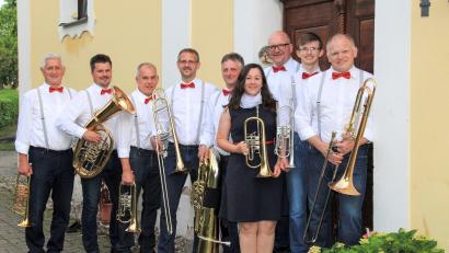 Bild: Matthias Götz/exb
Am 12. Februar um 14.30 Uhr spielen die Dießfurter Schlossbläser ein Benefizkonzert für krebskranke Kinder in der der Wallfahrtskirche Ilsenbach