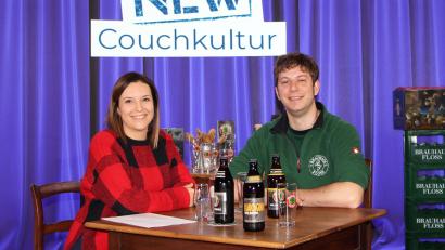 Bild: Hannes Gilch, Landkreis Neustadt an der Waldnaab/exb
Ein wenig Bier, ein wenig Wirthausg'schmader, ein wenig Oberpfälzer Humor. Am Donnerstag, 11. November, sitzen auf der NEW-Kulturcouch Franzi Glaser und Brauer Ludwig Koch.