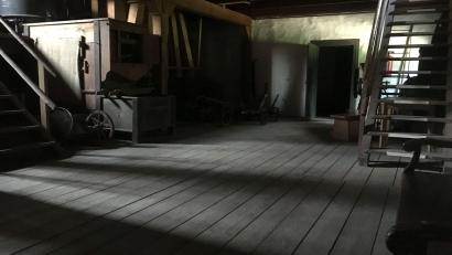 Bild: exb
Die alte Mühle, eine Außenstelle des Kultur-Schlosses in Theuern, ist das passende Ambiente für einen Grusel-Hörspielabend.