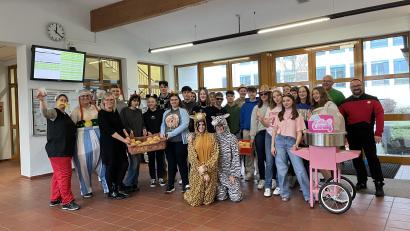 Bild: jzk
"Fasching, helau!" hieß es an zwei Schultagen an der Realschule Kemnath.